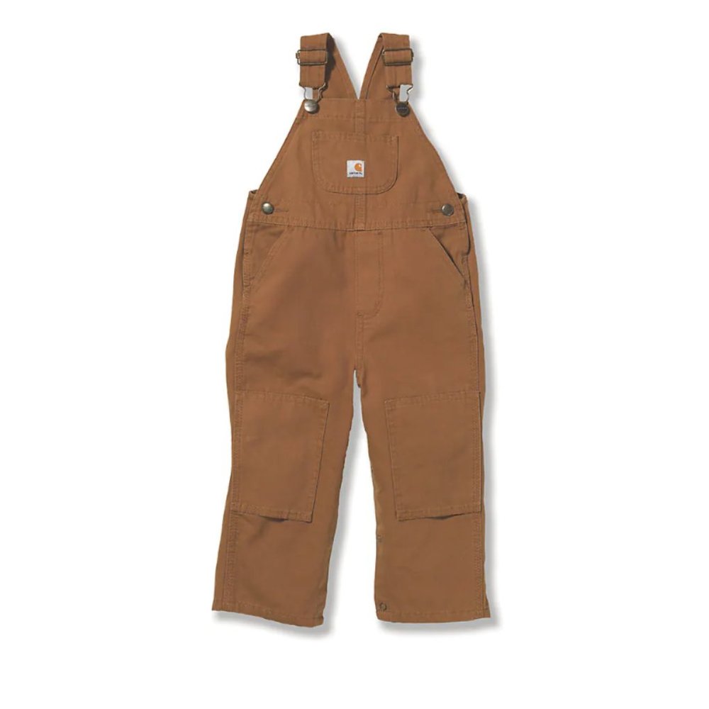 KIDS' CANVAS BIB OVERALL 4T NWOT